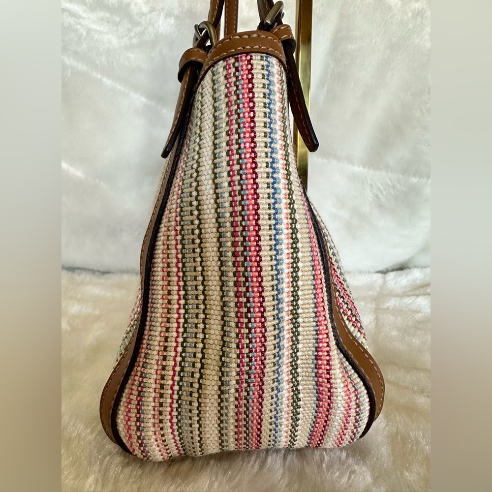 Fossil Striped Multicolor Shoulder Bag - Picture 4 of 12
